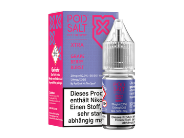 Pod Salt X - Nikotinsalz Liquid - Grape Berry Burst
