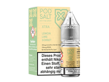 Pod Salt X - Nikotinsalz Liquid - Lemon Lime Sorbet