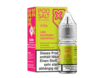 Pod Salt X - Nikotinsalz Liquid - Lime Raspberry Grapefruit