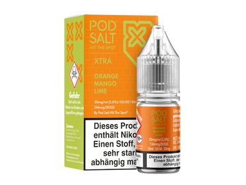 Pod Salt X - Nikotinsalz Liquid - Orange Mango Lime