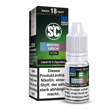 Menthol-Kirsche E-Zigaretten Liquid