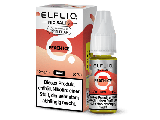 ELFLIQ - Peach Ice - Nikotinsalz Liquid