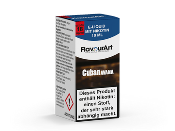FlavourArt - E-Zigaretten Liquid - Cuban Avana