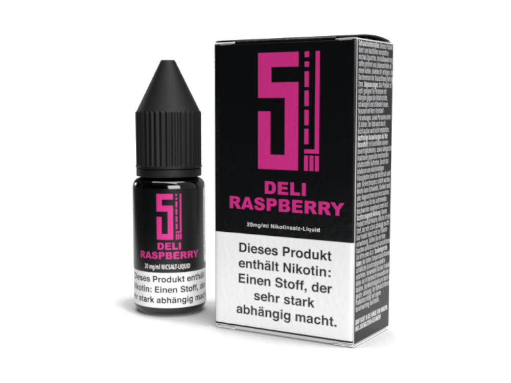 5EL - Deli Raspberry - Nikotinsalz Liquid