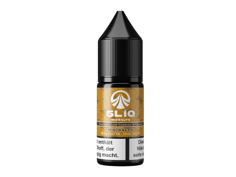 5LIQ - Nikotinsalz Liquid 20 mg/ml - Marshmallow Cookies'n'Cream