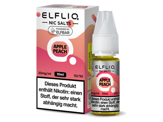 ELFLIQ - Apple Peach - Nikotinsalz Liquid