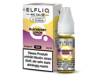 ELFLIQ - Blackberry Lemon - Nikotinsalz Liquid