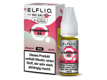 ELFLIQ - Strawberry Ice - Nikotinsalz Liquid