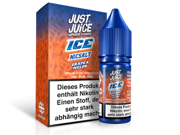 Just Juice - Grape & Melon Ice - Nikotinsalz Liquid