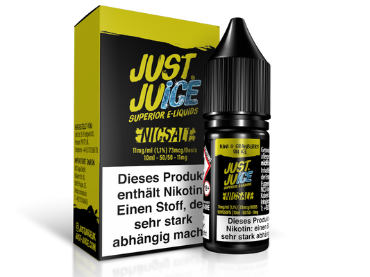 Just Juice - Kiwi & Cranberry on Ice - Nikotinsalz Liquid