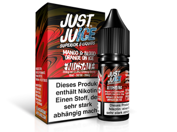 Just Juice - Fusion Mango & Blood Orange on Ice - Nikotinsalz Liquid