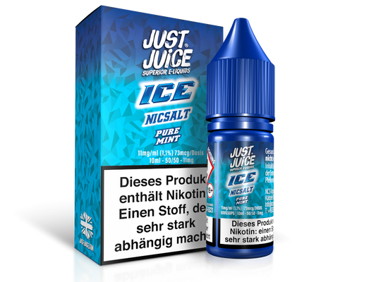 Just Juice - Pure Mint Ice - Nikotinsalz Liquid