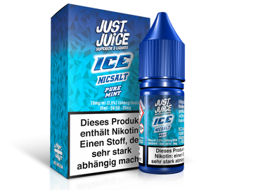 Just Juice - Pure Mint Ice - Nikotinsalz Liquid