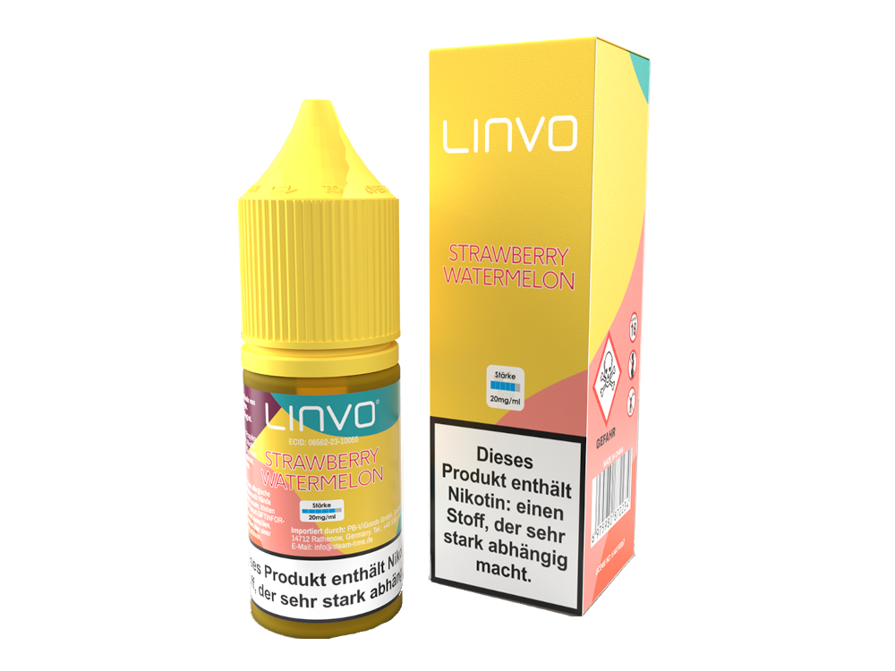 Linvo - Strawberry Watermelon - Nikotinsalz Liquid 20 mg/ml