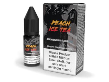 MaZa - Peach Ice Tea - Nikotinsalz Liquid