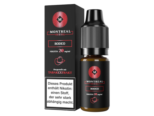 Montreal Original Rodeo Nikotinsalz Liquid, 20 mg/ml