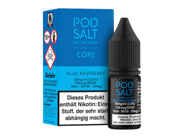 Pod Salt Core - Nikotinsalz Liquid - Blue Raspberry