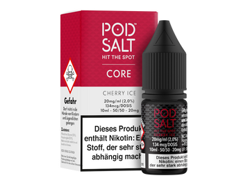 Pod Salt Core - Nikotinsalz Liquid - Cherry Ice