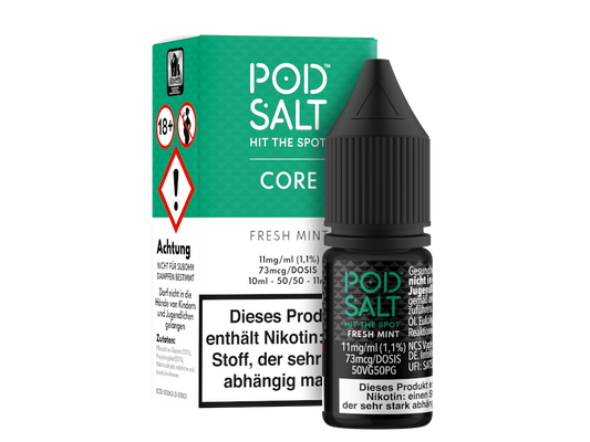 Pod Salt Core - Nikotinsalz Liquid - Fresh Mint
