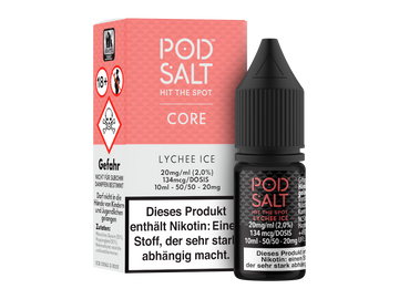 Pod Salt Core - Nikotinsalz Liquid - Lychee Ice
