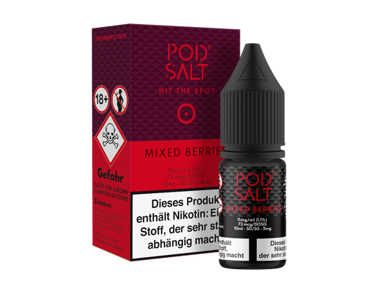 Pod Salt - Mixed Berries - Nikotinsalz Liquid