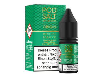 Pod Salt Origin - Menthol Tobacco - Nikotinsalz Liquid