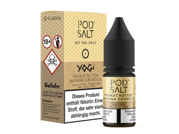 Pod Salt Fusion - Peanut Butter Banana Granola - Nikotinsalz Liquid