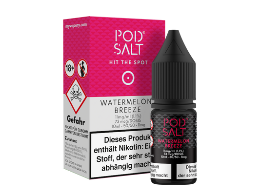 Pod Salt - Watermelon Breeze - Nikotinsalz Liquid