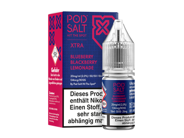 Pod Salt X - Nikotinsalz Liquid  - Blueberry Blackberry Lemonade