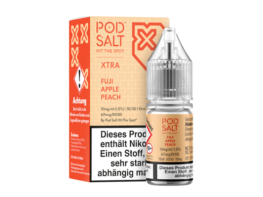 Pod Salt X - Nikotinsalz Liquid  - Fuji Apple Peach