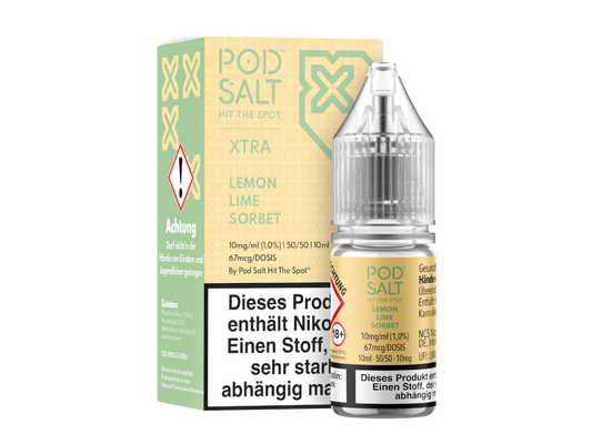 Pod Salt X - Nikotinsalz Liquid  - Lemon Lime Sorbet