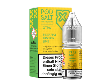 Pod Salt X - Nikotinsalz Liquid  - Pineapple Passion Lime