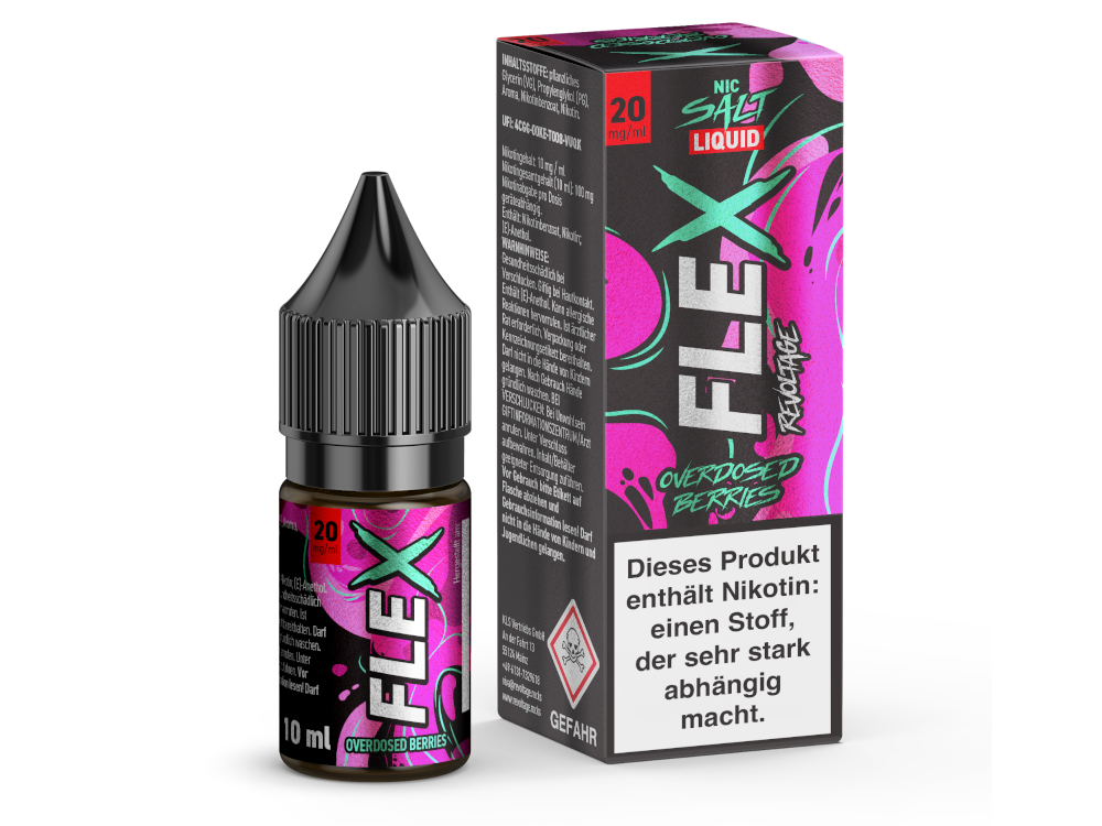 Revoltage - FLEX Nikotinsalz Liquid - Berries
