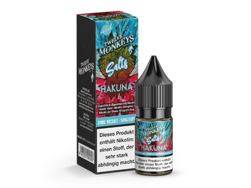 Twelve Monkeys - Iced - Nikotinsalz Liquid - Hakuna