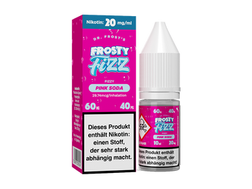 Dr. Frost - Frosty Fizz - Blue Slush - Nikotinsalz Liquid 20mg/ml - Pink Soda