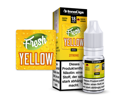 Fresh Yellow Limon Aroma - e-sigara likiti