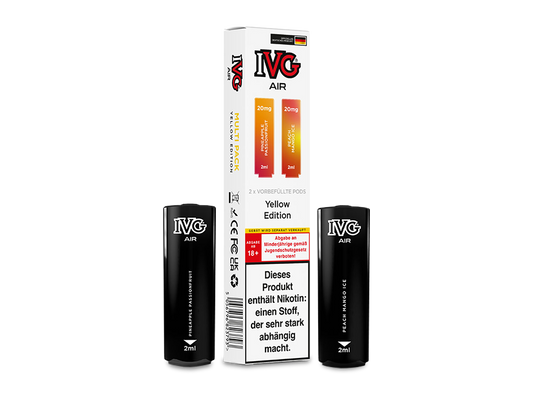 IVG AIR Pod Multi Flavour Edition (2 Stück pro Packung) Yellow Edition, 20 mg/ml