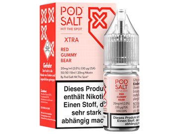 Pod Salt X - Nikotinsalz Liquid  - Red Gummy Bear