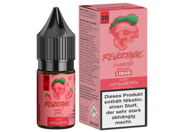 Revoltage - Tobacco Gold - Hybrid Nikotinsalz Liquid - Super Strawberry