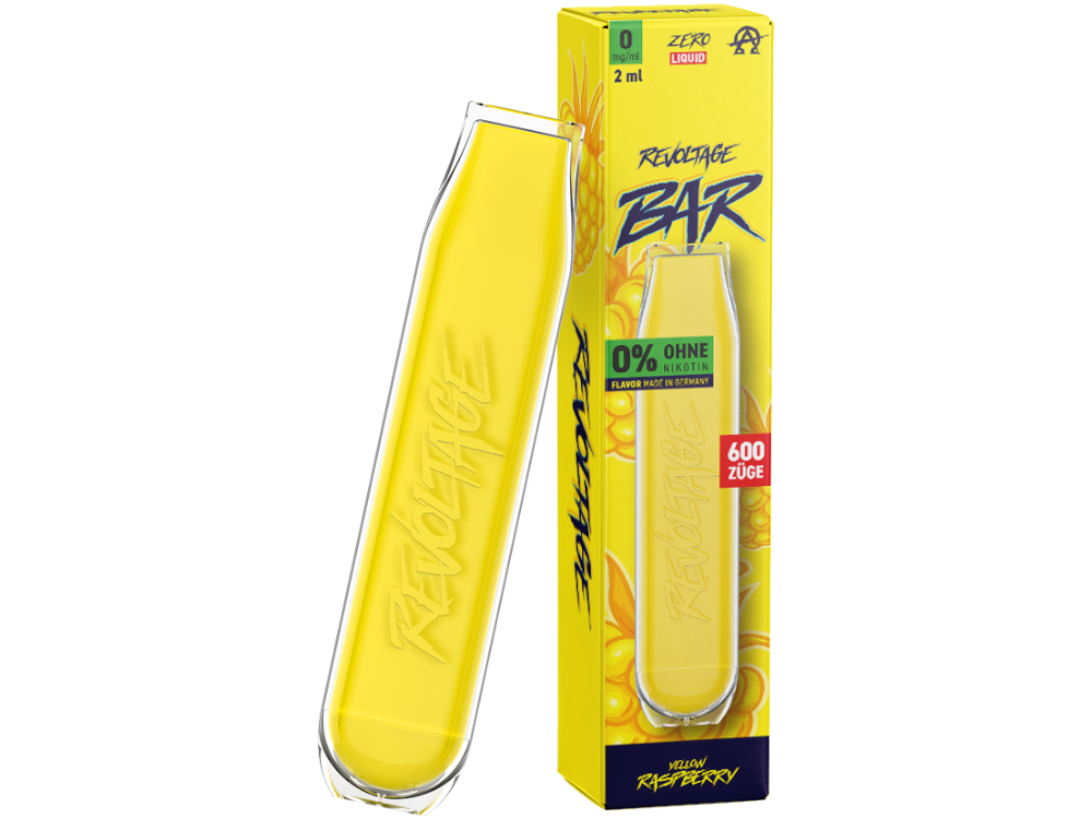 Revoltage Bar Einweg E-Zigarette - Yellow Raspberry