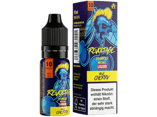 Revoltage - Tobacco Gold - Hybrid Nikotinsalz Liquid - Blue Cherry