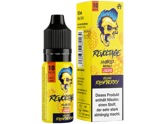 Revoltage - Tobacco Gold - Hybrid Nikotinsalz Liquid - Yellow Raspberry