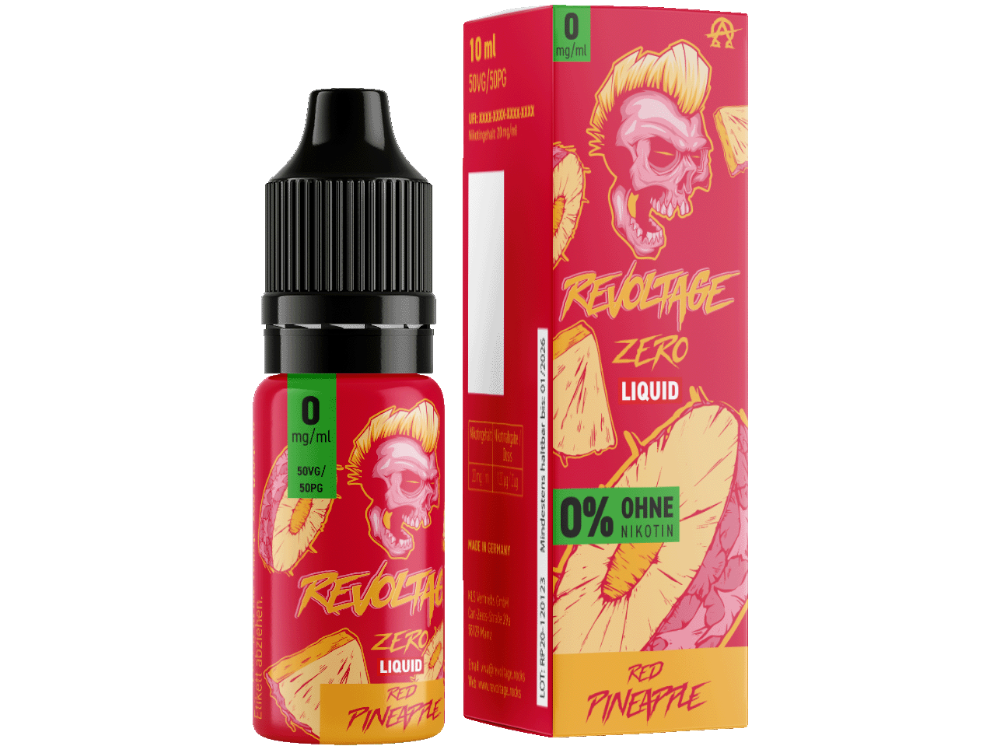 Revoltage - Tobacco Gold - Hybrid Nikotinsalz Liquid - Red Pineapple