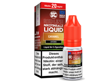 SC - Red Line - Caramel - Nikotinsalz Liquid