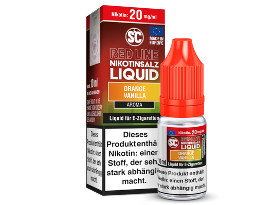 SC - Red Line - Orange Vanilla - Nikotinsalz Liquid