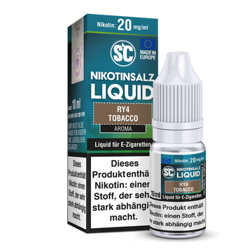 SC - RY4 Tobacco - Nikotinsalz Liquid 20 mg/ml