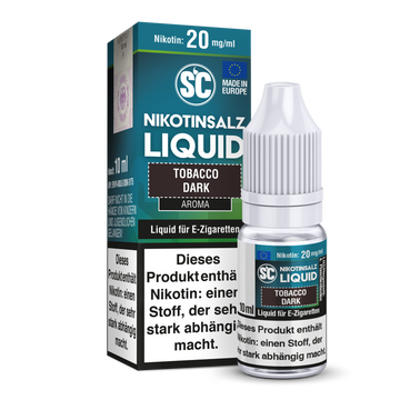 SC - Tobacco Dark - Nikotinsalz Liquid