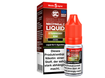 SC - Red Line - Strawberry Kiwi - Nikotinsalz Liquid