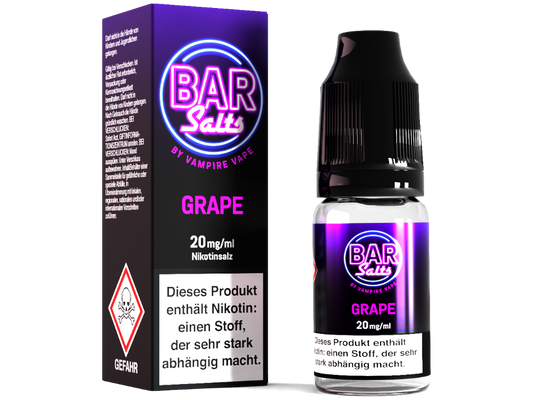 Vampire Vape - Bar Salts - Nikotinsalz Liquid - Grape