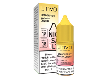 Linvo - Nikotinsalz Liquid - Dragonfruit Banana Cherry